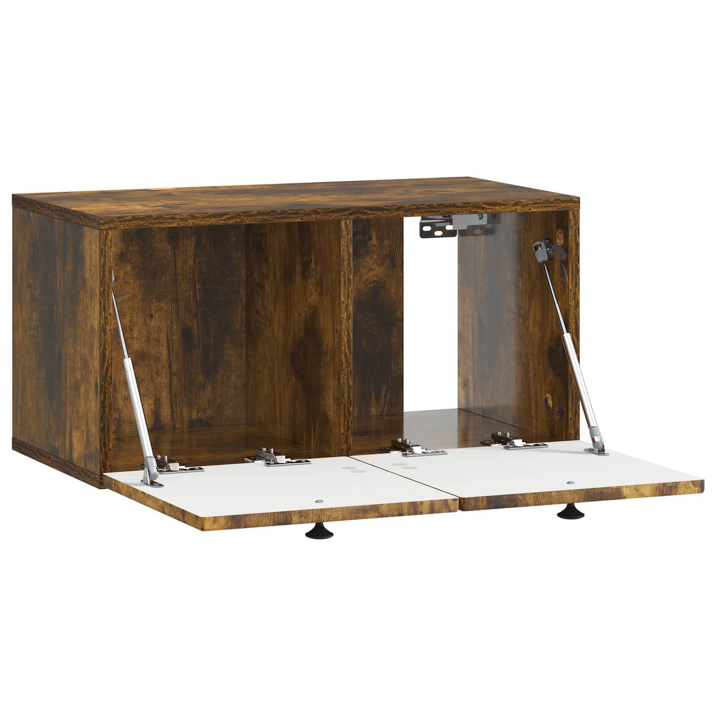 Wall-Mounted TV Cabinet Smoked Oak 59.5 x 31 x 30 cm