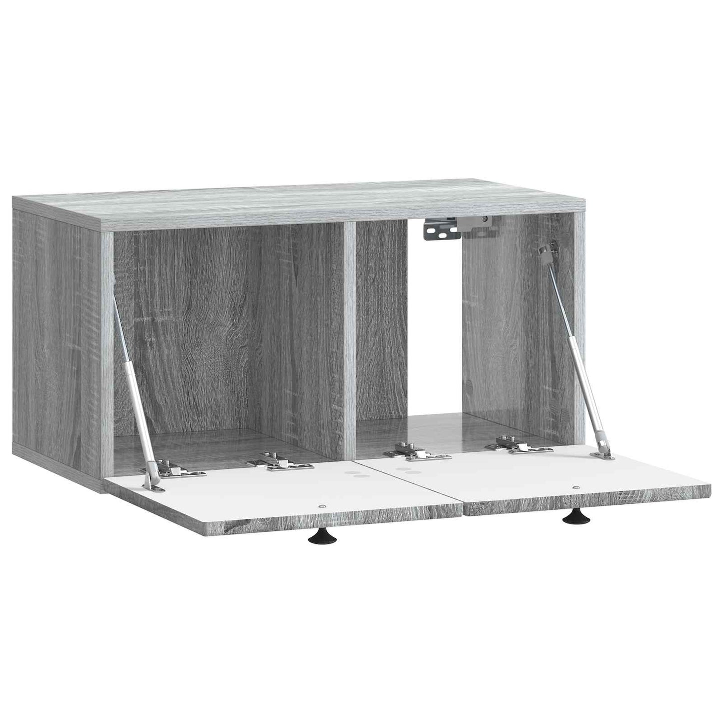 Wall-Mounted TV Cabinet Grey Sonoma 59.5 x 31 x 30 cm