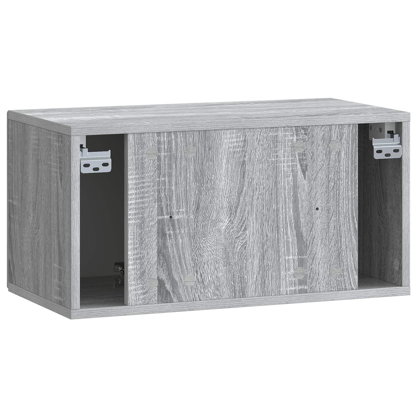 Wall-Mounted TV Cabinet Grey Sonoma 59.5 x 31 x 30 cm