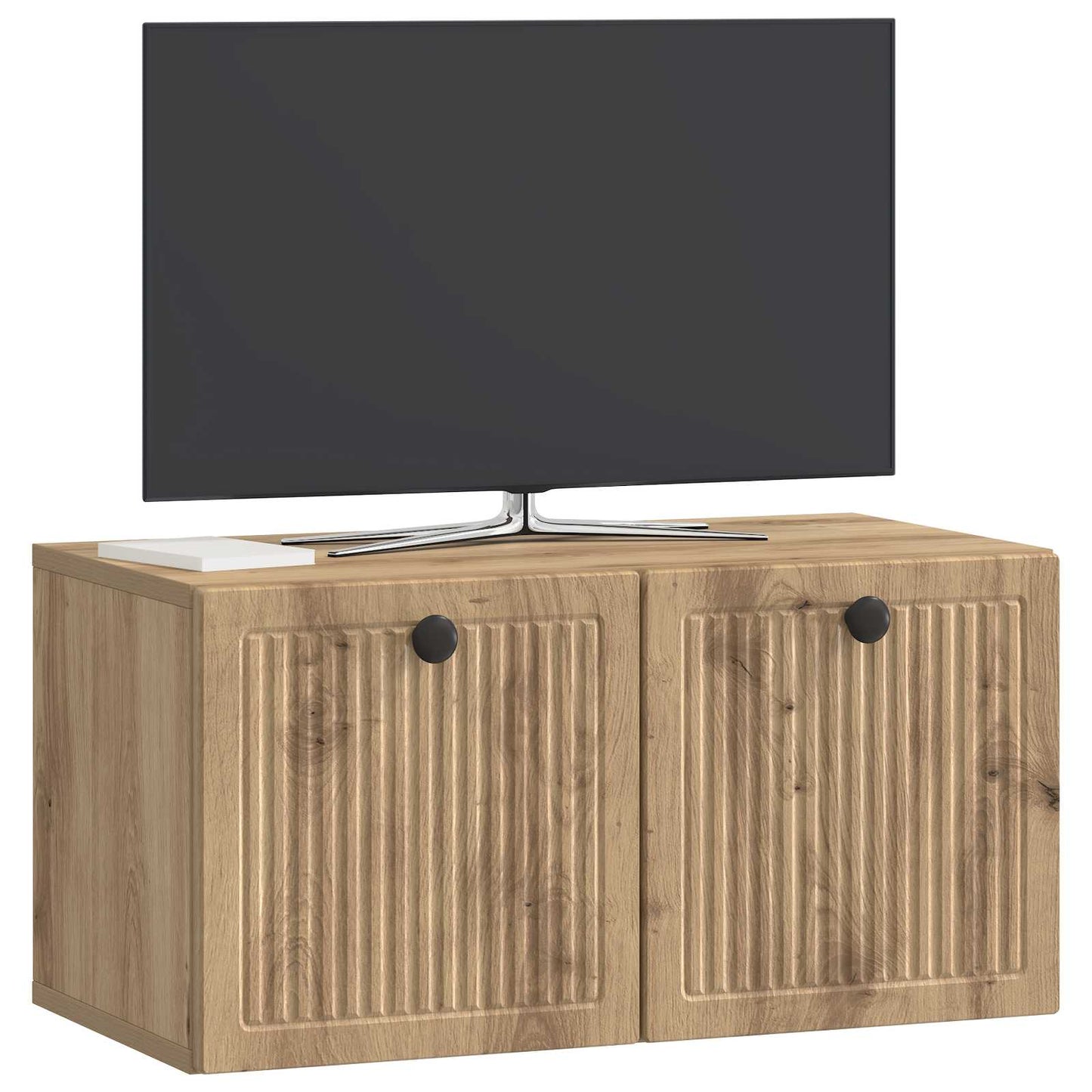 Wall-Mounted TV Cabinet Artisan Oak 59.5 x 31 x 30 cm