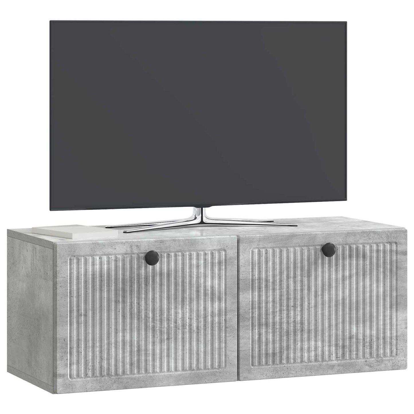 Wall-Mounted TV Cabinet Concrete Grey 78.5 x 31 x 30 cm