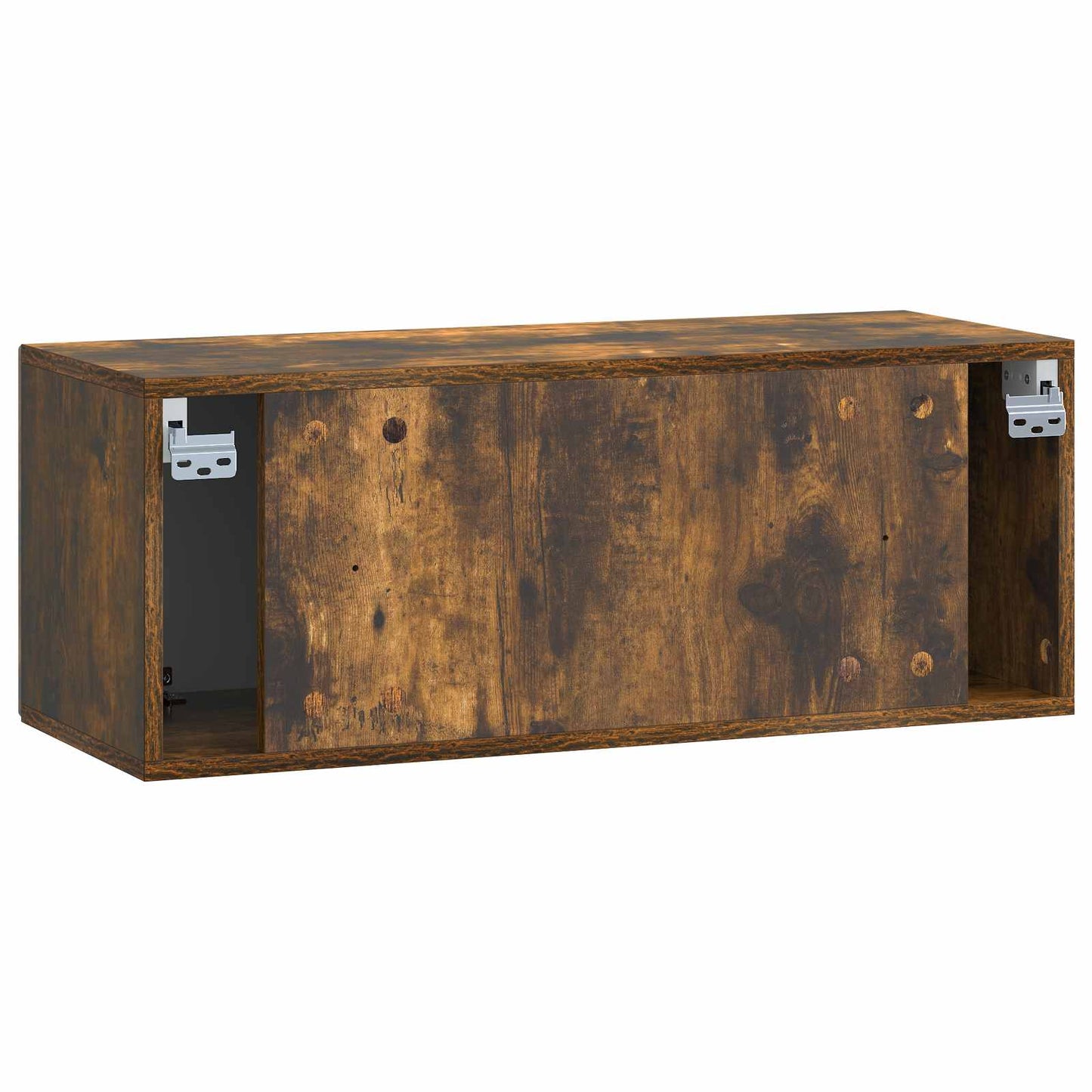 Wall-Mounted TV Cabinet Smoked Oak 78.5 x 31 x 30 cm