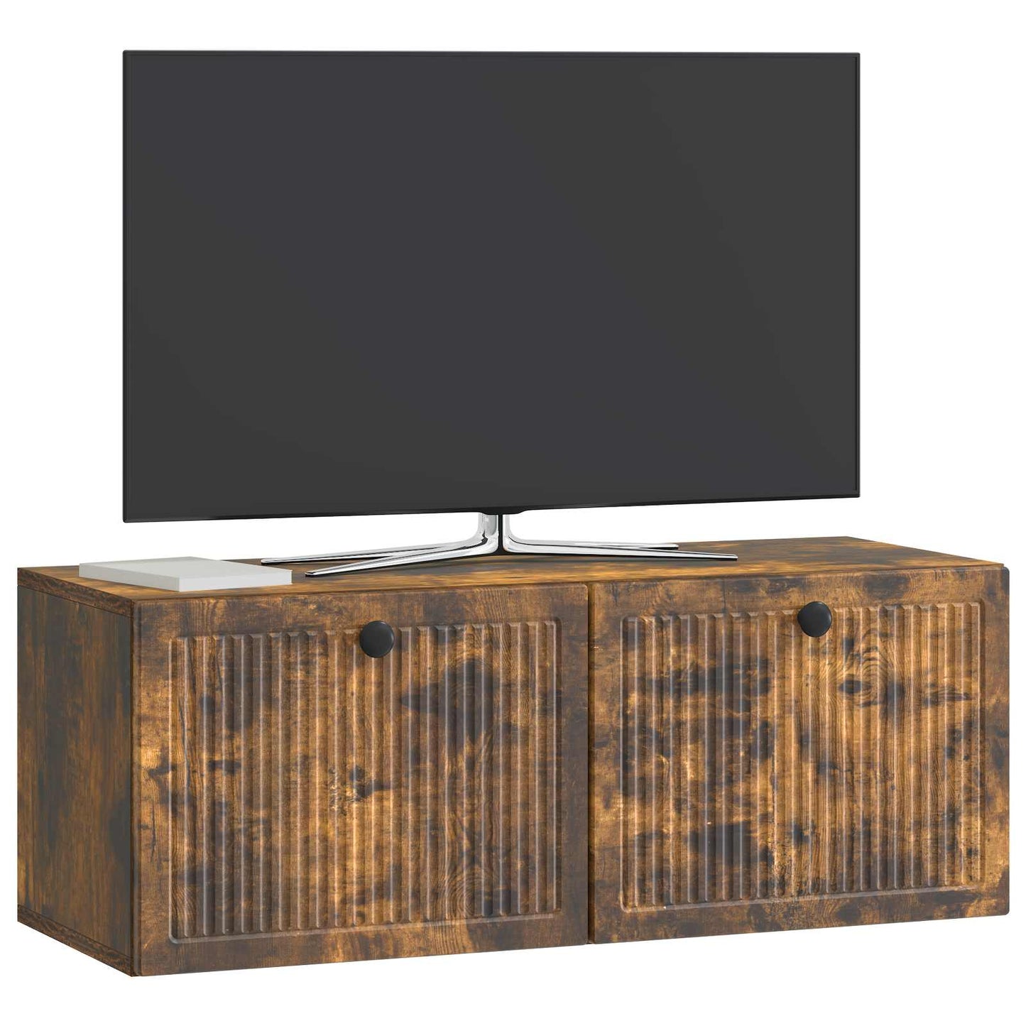 Wall-Mounted TV Cabinet Smoked Oak 78.5 x 31 x 30 cm