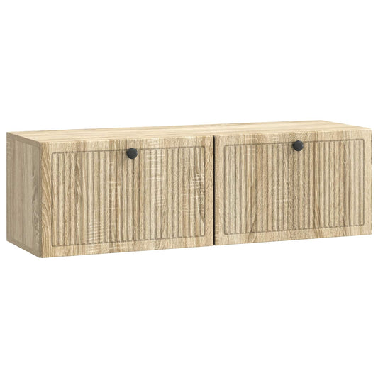 Wall-Mounted TV Cabinet Wall-mounted Sonoma Oak 98 x 31 x 30 cm