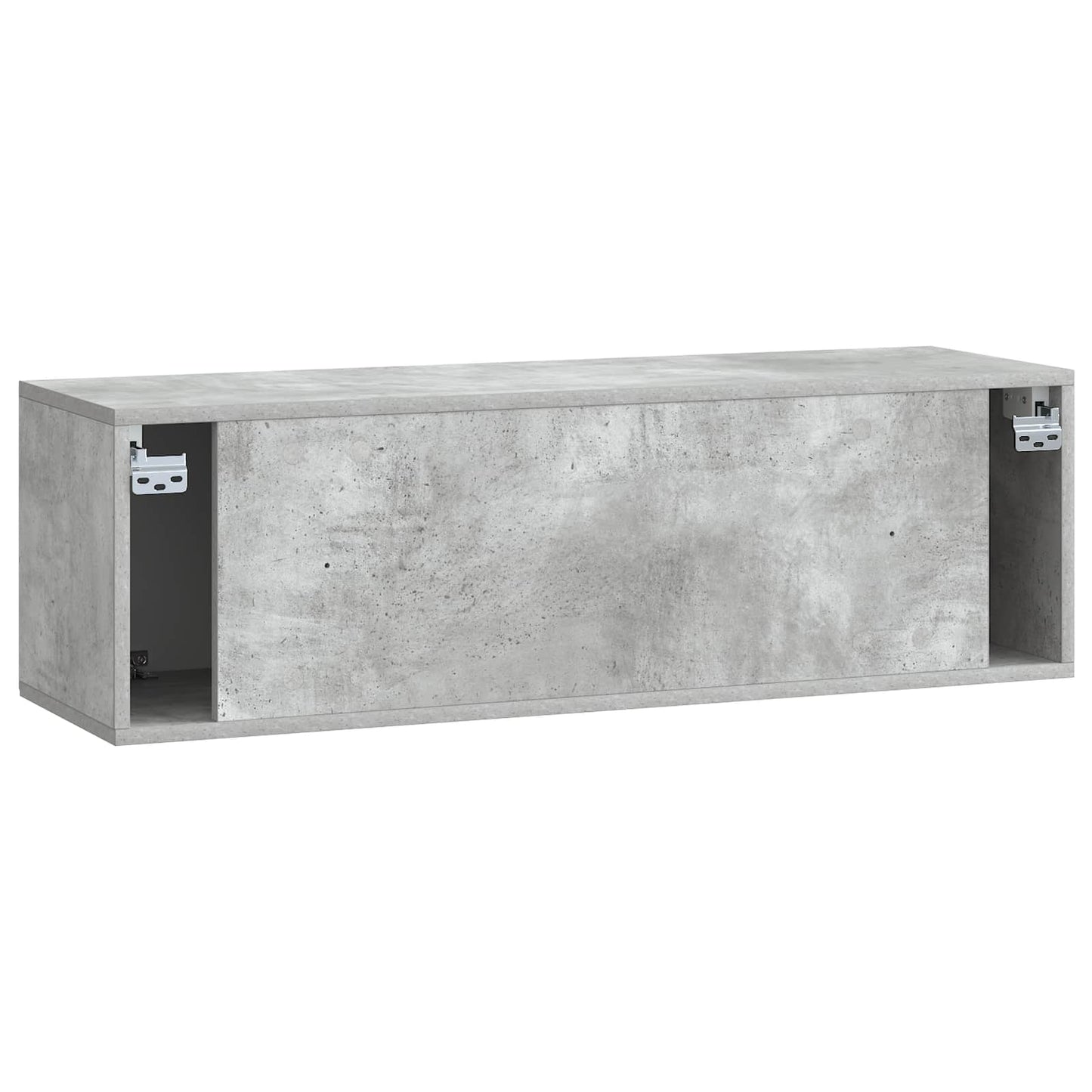 Wall-Mounted TV Cabinet Concrete Grey 98 x 31 x 30 cm