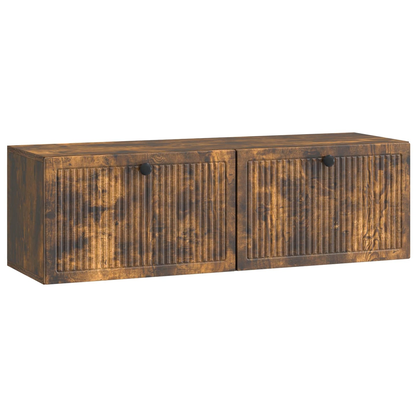 Wall-Mounted TV Cabinet Wall-mounted Smoked Oak 98 x 31 x 30 cm