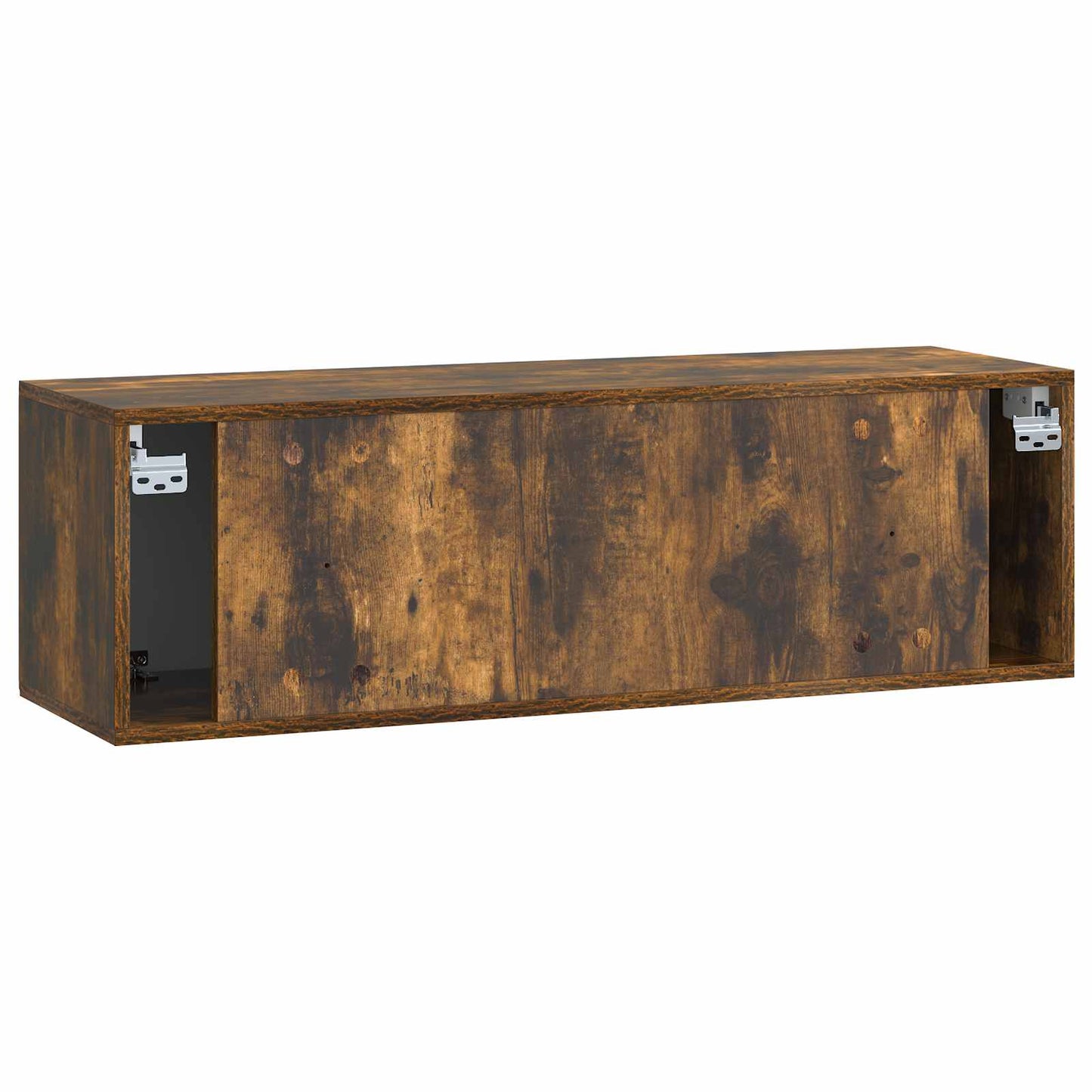Wall-Mounted TV Cabinet Wall-mounted Smoked Oak 98 x 31 x 30 cm