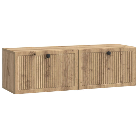Wall-Mounted TV Cabinet Artisan Oak 98 x 31 x 30 cm