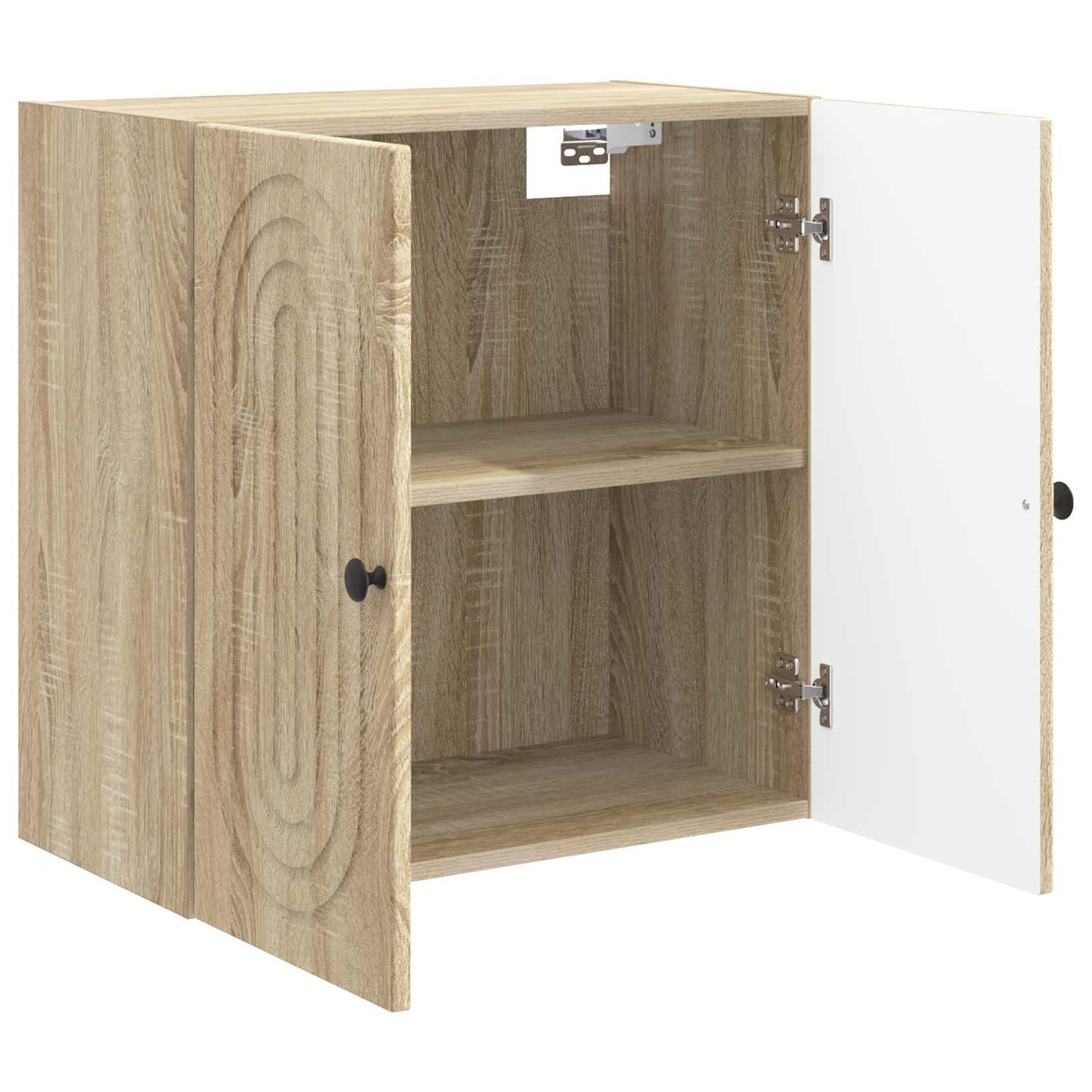 Wall-Mounted Cabinet Sonoma Oak 59 x 31 x 60 cm Engineered Wood