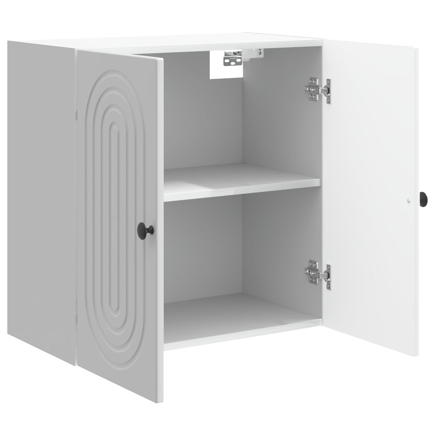 Wall-Mounted Cabinet High Gloss White 59 x 31 x 60 cm