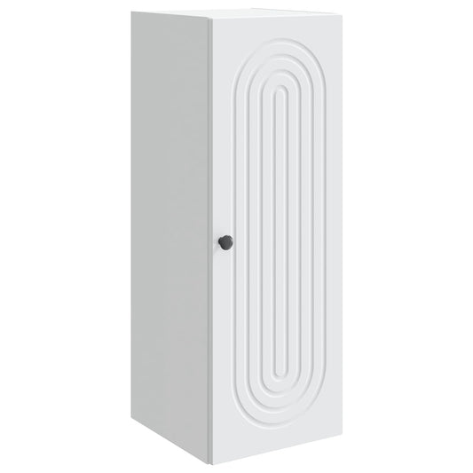 Wall-Mounted Cabinet White 33 x 34.5 x 90 cm Engineered Wood