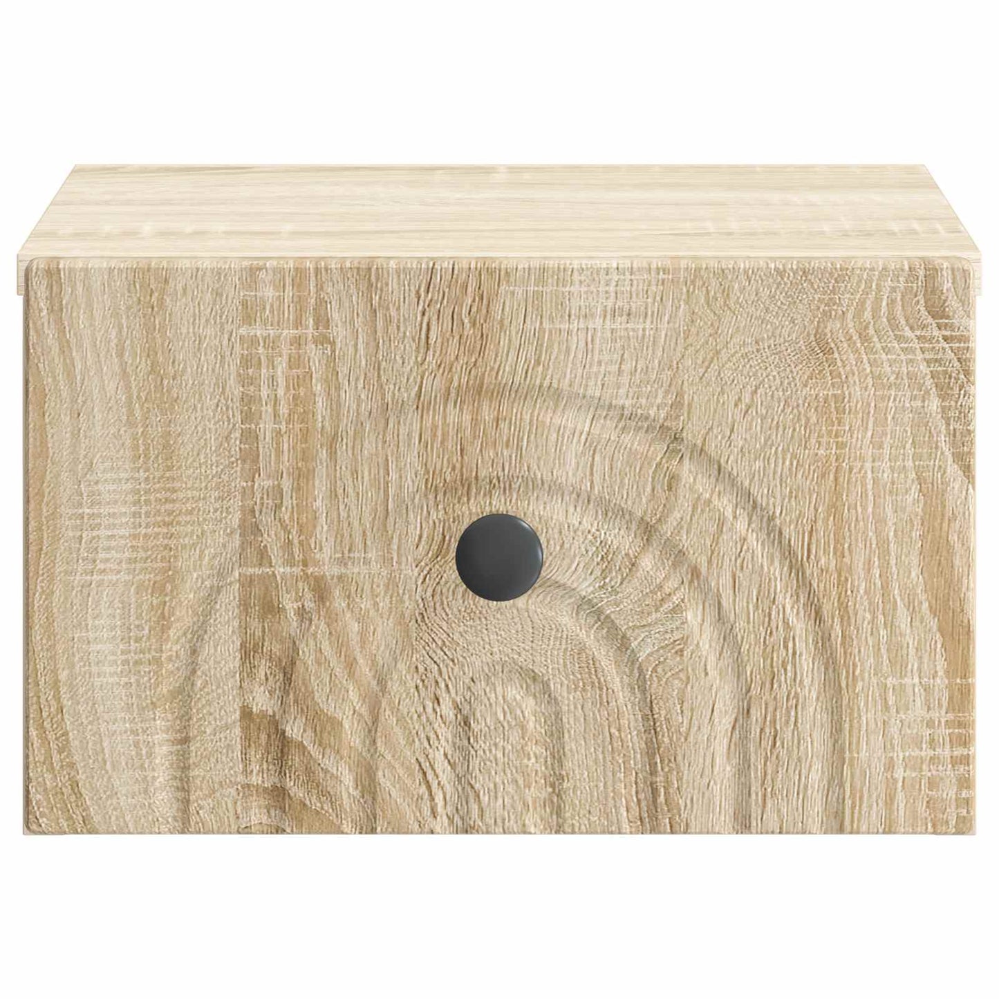 Wall-Mounted Bedside Cabinet 2 pcs Sonoma Oak 33 x 34.5 x 20 cm