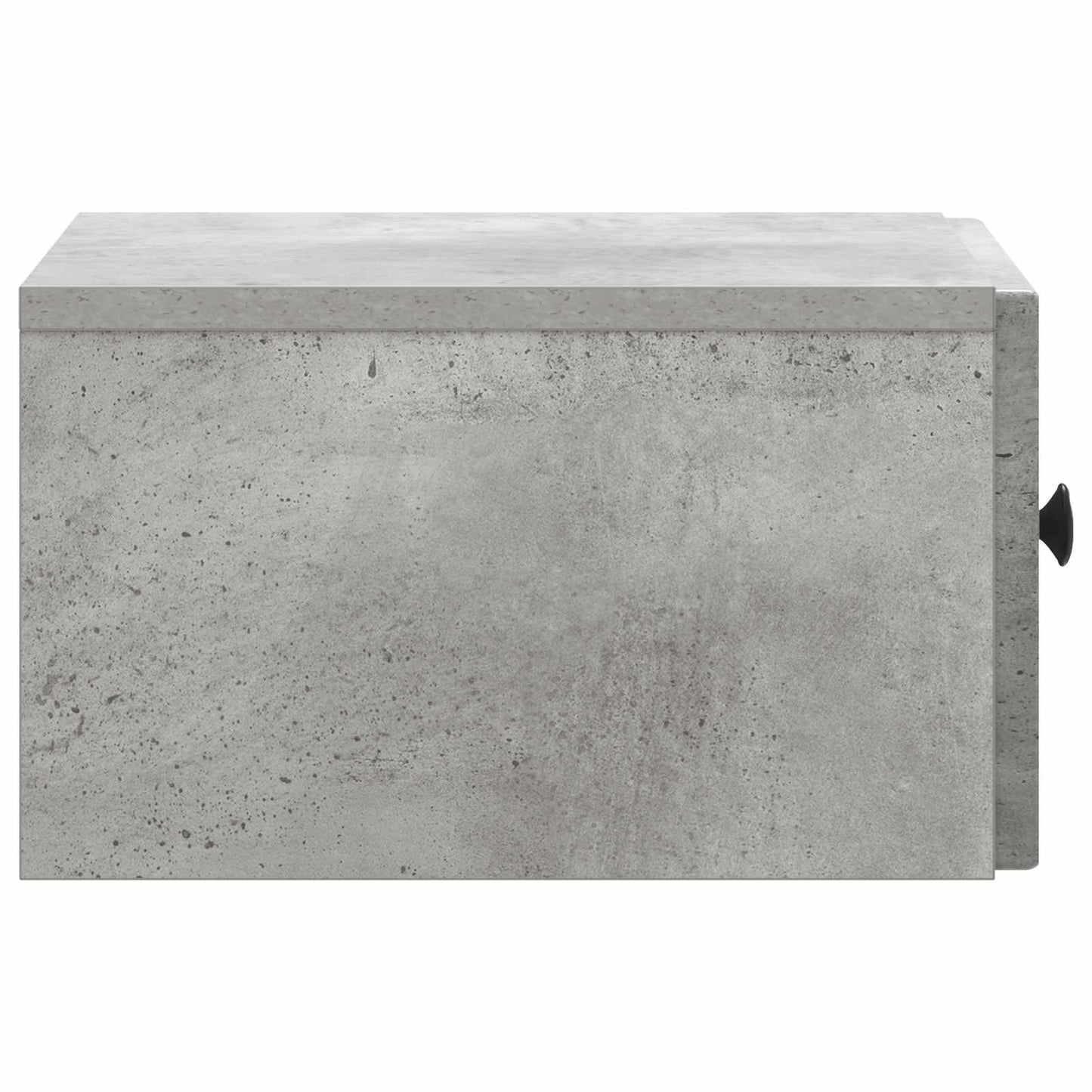 Wall-Mounted Bedside Cabinet 2 pcs Concrete Grey