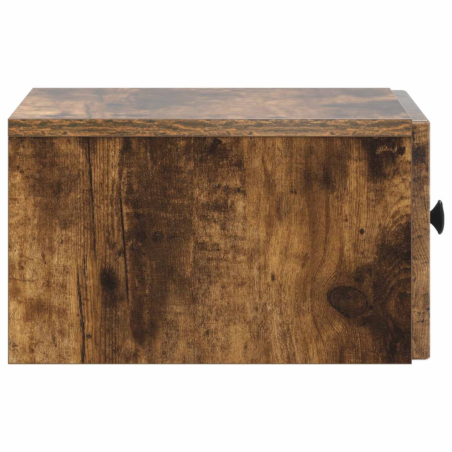 Wall-Mounted Bedside Cabinet 2 pcs Smoked Oak 33 x 34.5 x 20 cm