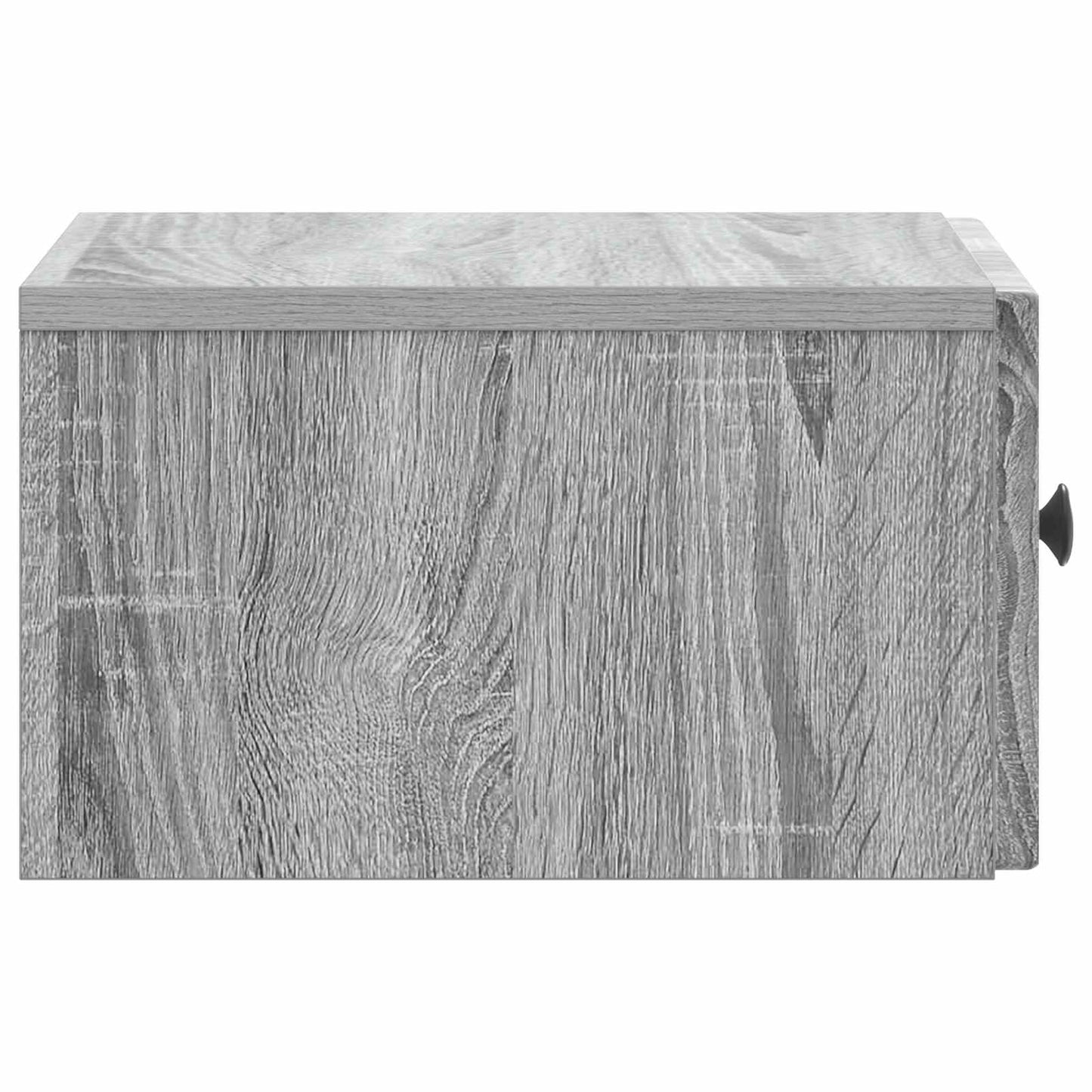 Wall-Mounted Bedside Cabinet Grey Sonoma 33 x 34.5 x 20 cm