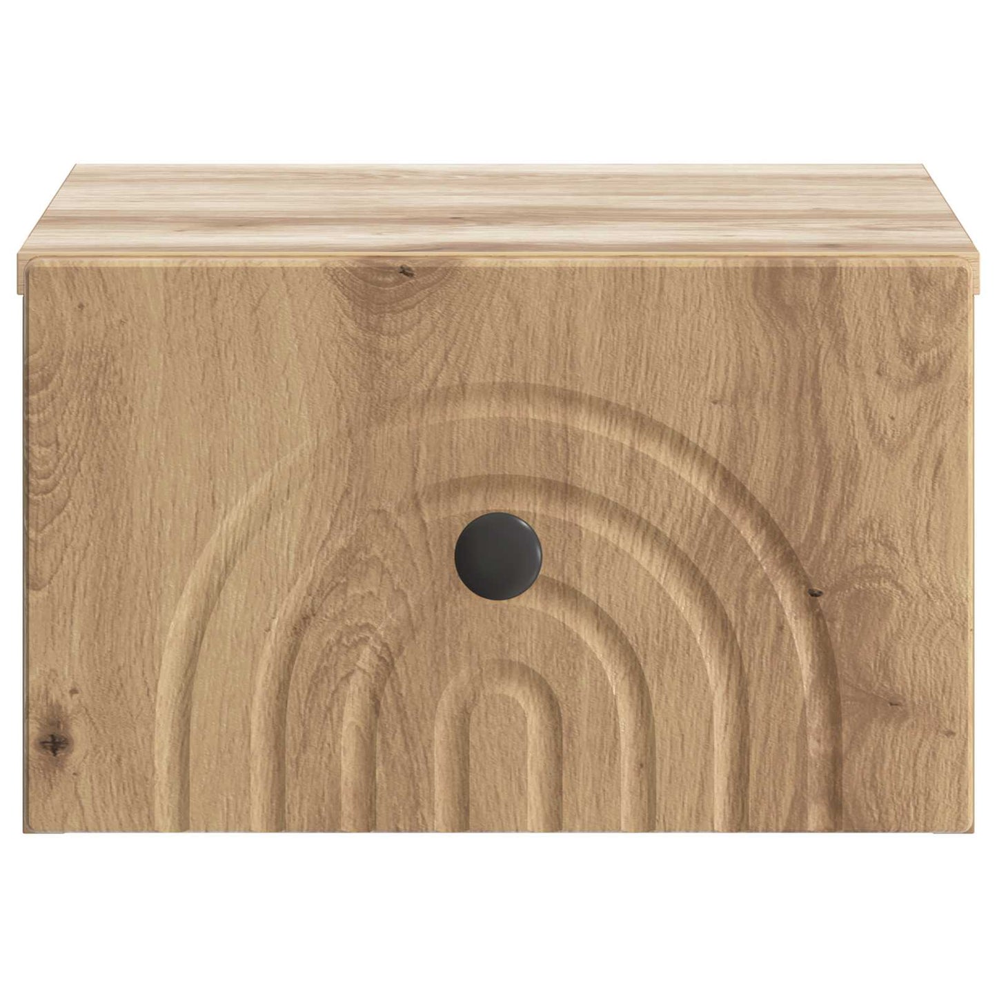 Wall-Mounted Bedside Cabinet 2 pcs Artisan Oak Engineered Wood