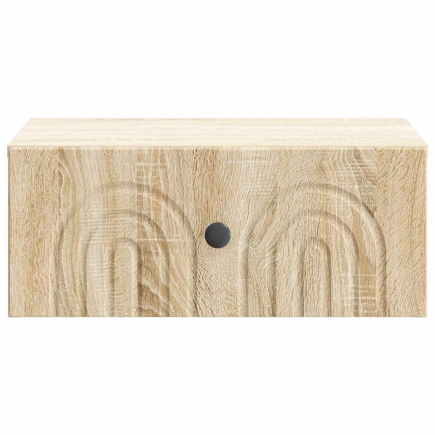Wall-Mounted Bedside Cabinet Sonoma Oak 49 x 34.5 x 20 cm