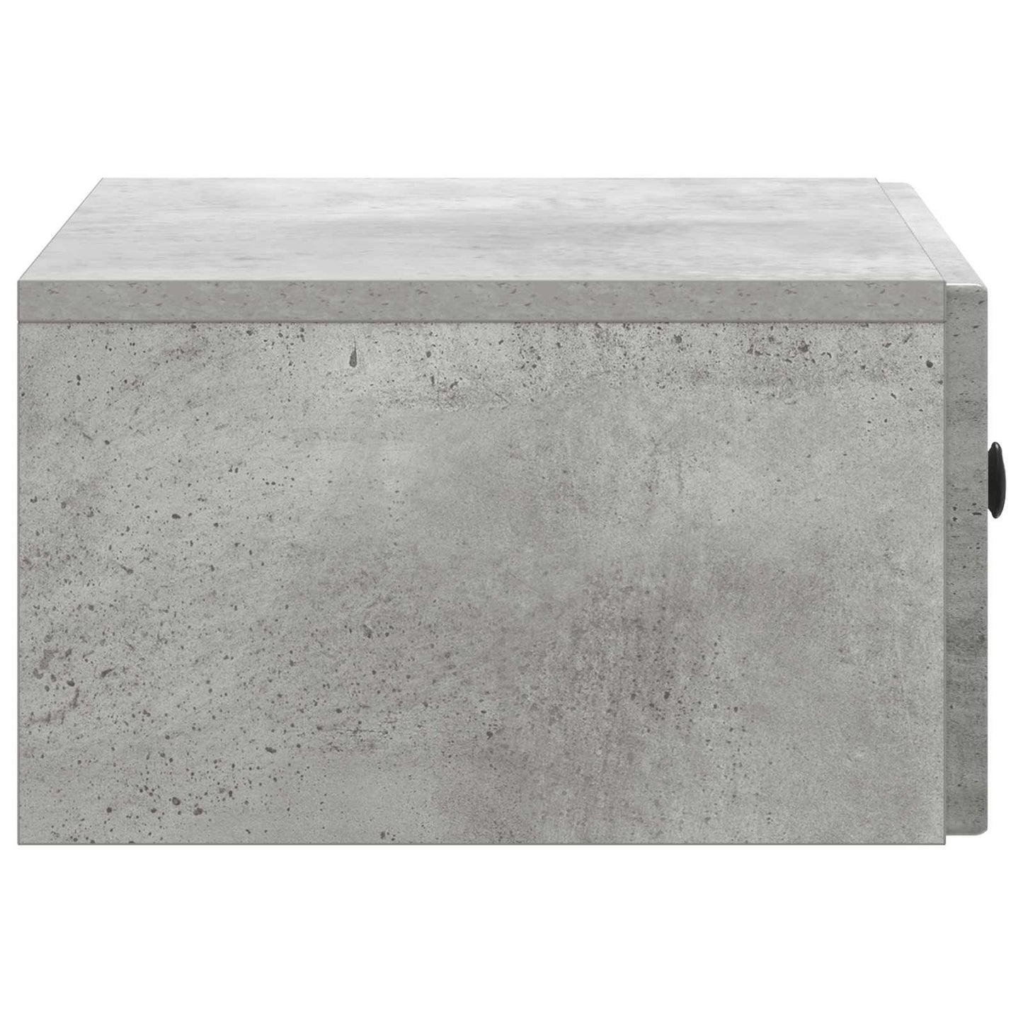 Wall-Mounted Bedside Cabinet 2 pcs Concrete Grey