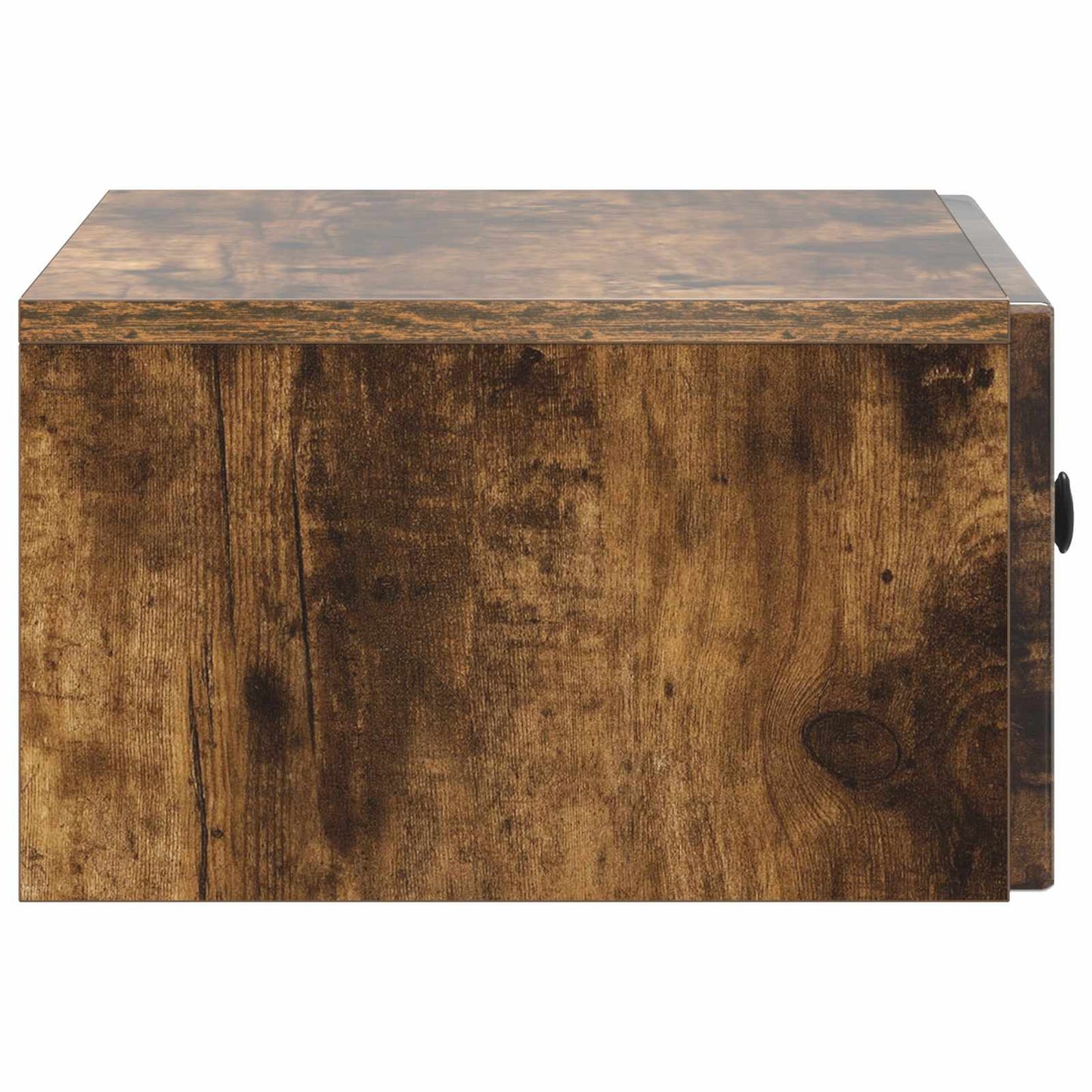 Wall-Mounted Bedside Cabinet 2 pcs Smoked Oak 49 x 34.5 x 20 cm