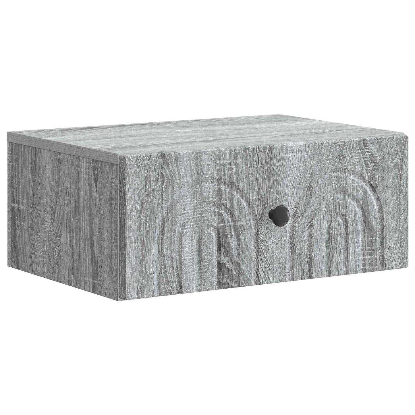 Wall-Mounted Bedside Cabinet 2 pcs Grey Sonoma Engineered Wood