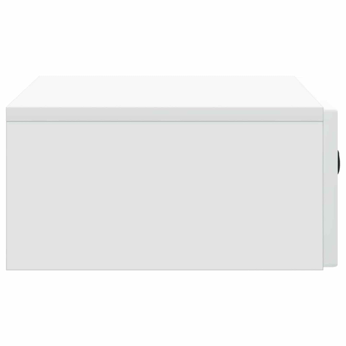 Wall-Mounted Side Table White 59 x 34.5 x 17 cm Engineered Wood