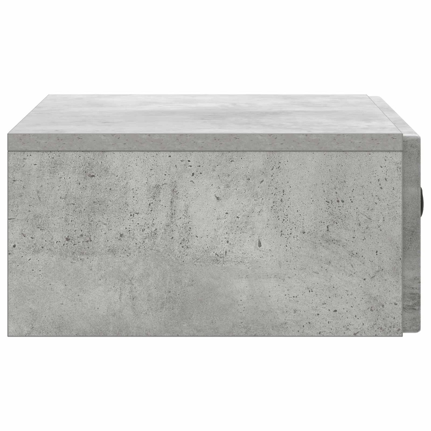 Wall-Mounted Side Table Concrete Grey 59 x 34.5 x 17 cm