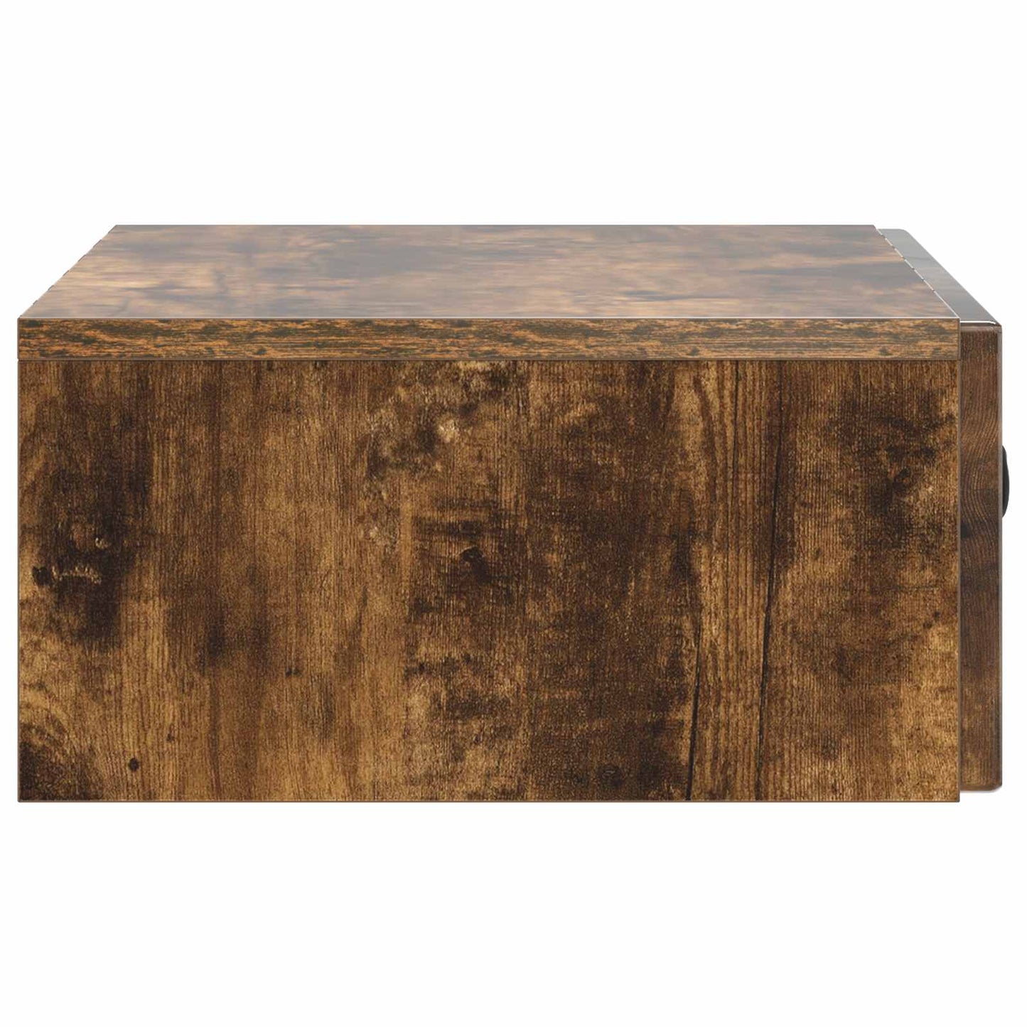 Wall-Mounted Side Table Smoked Oak 59 x 34.5 x 17 cm