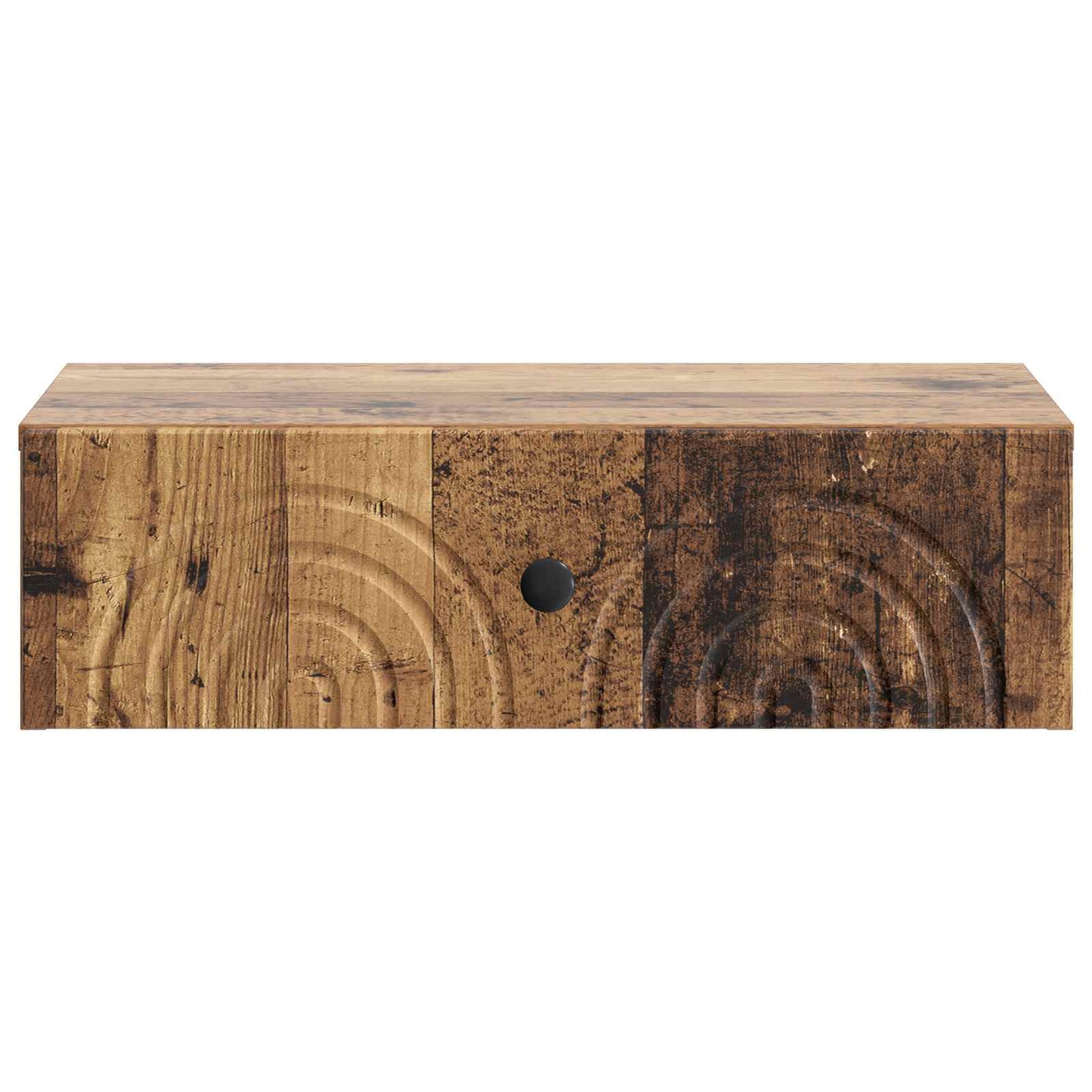 Wall-Mounted Side Table Wall-mounted Old Wood 59 x 34.5 x 17 cm