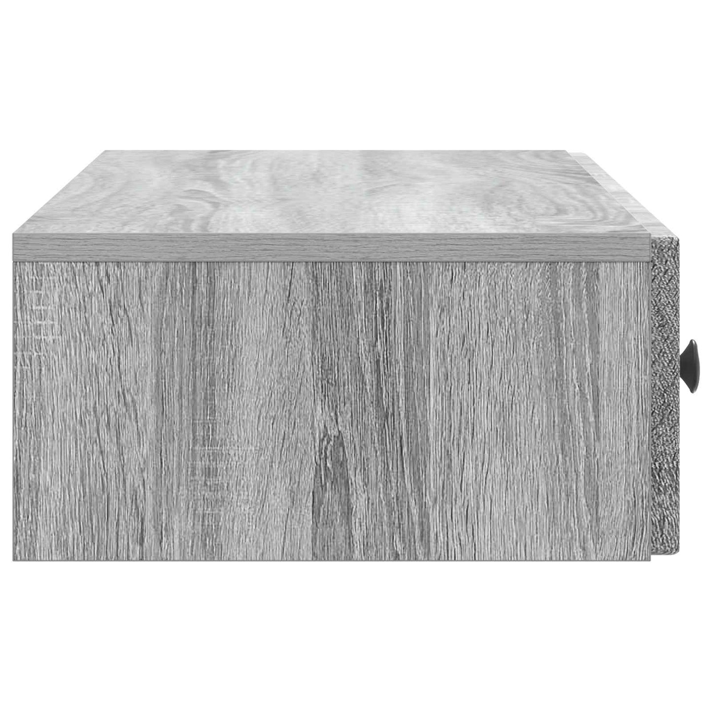 Wall-Mounted Side Table Grey Sonoma 87.5 x 34.5 x 17 cm