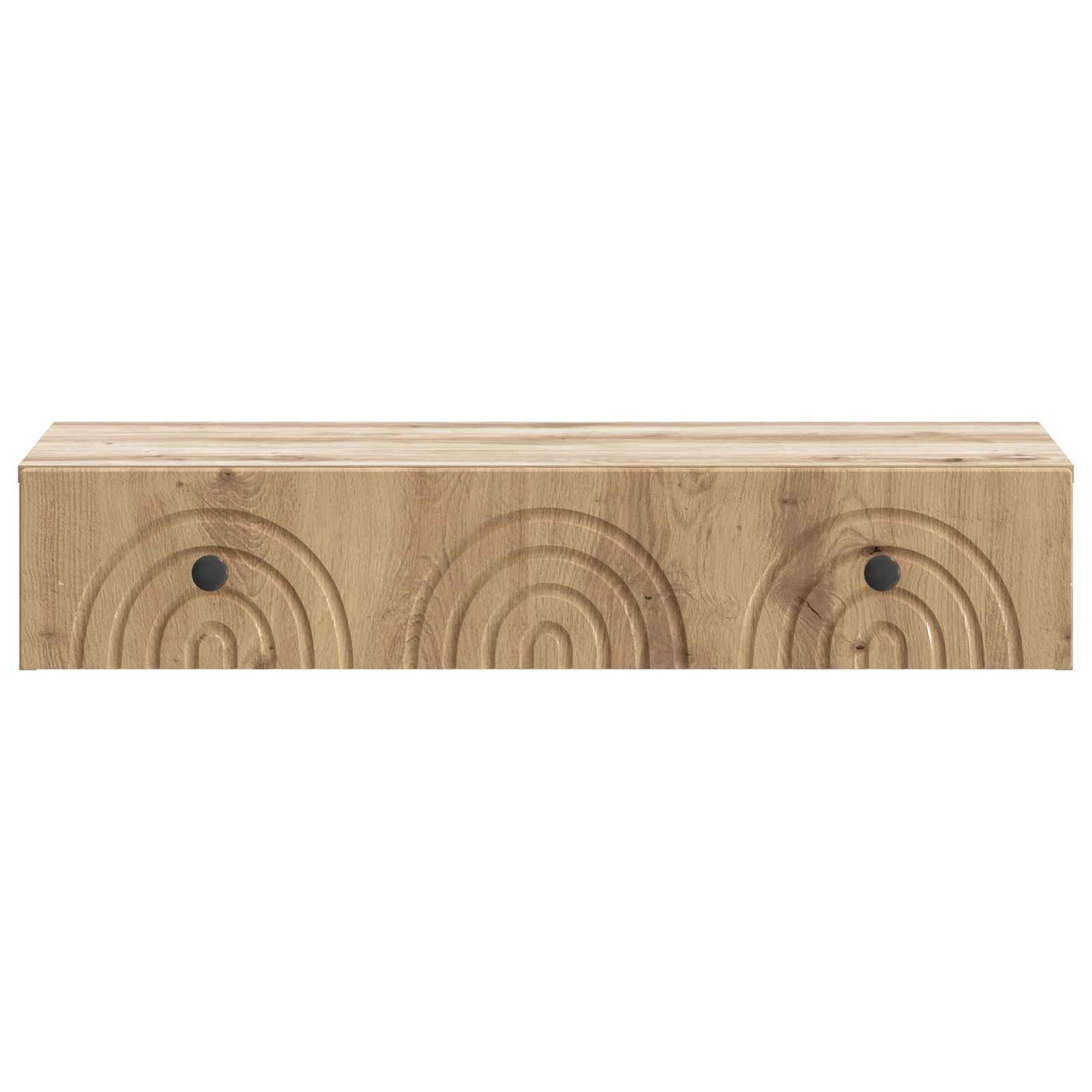 Wall-Mounted Side Table Artisan Oak 87.5 x 34.5 x 17 cm