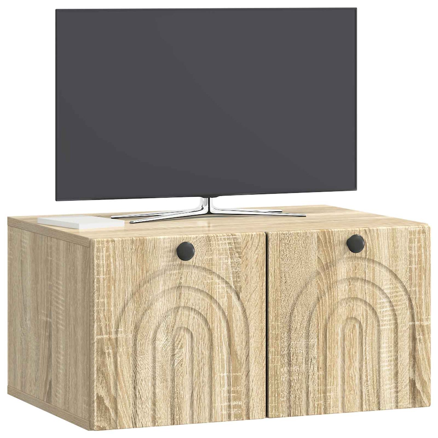 Wall-Mounted TV Cabinet Sonoma Oak 59.5 x 41 x 30 cm