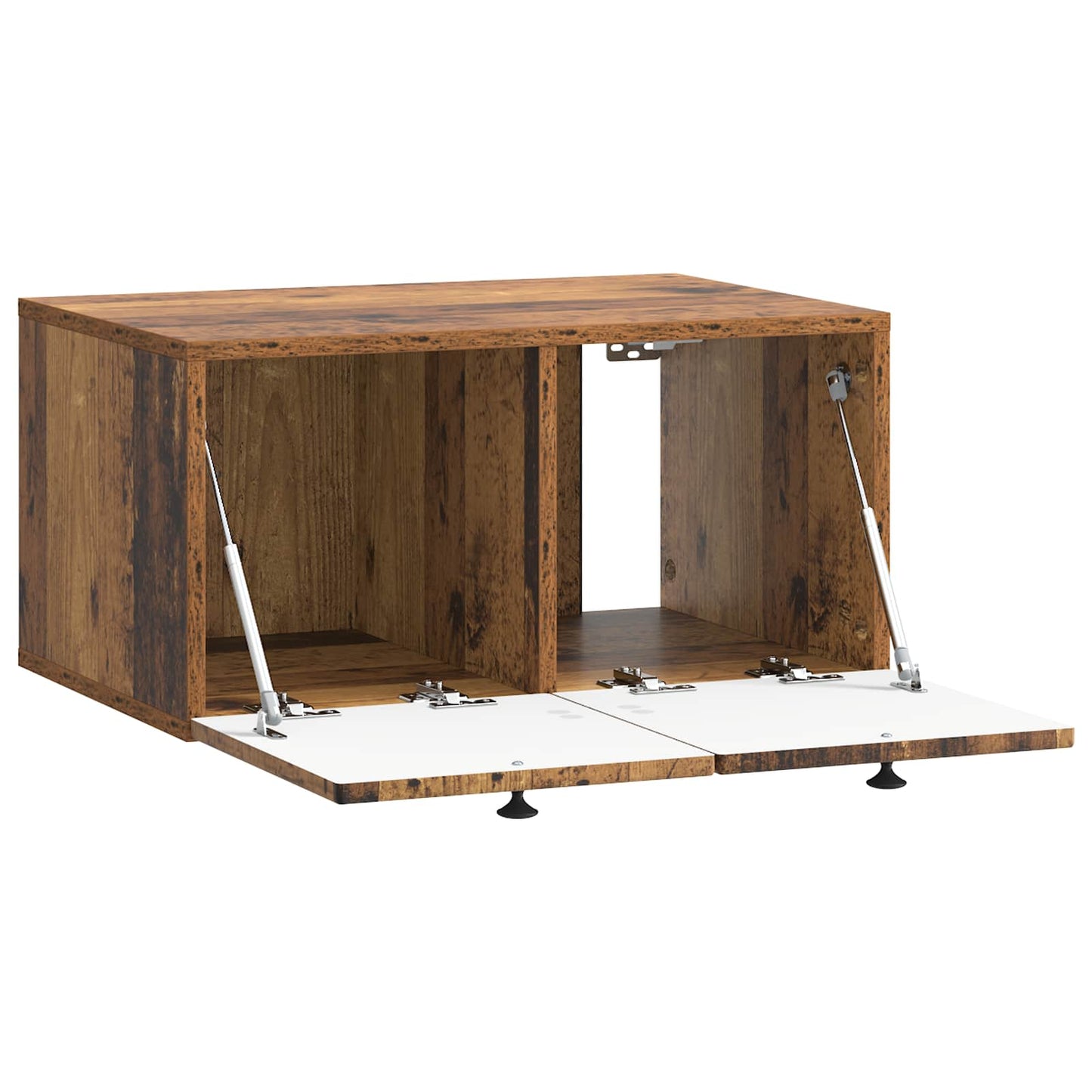 Wall-Mounted TV Cabinet Wall-mounted Old Wood 59.5 x 41 x 30 cm