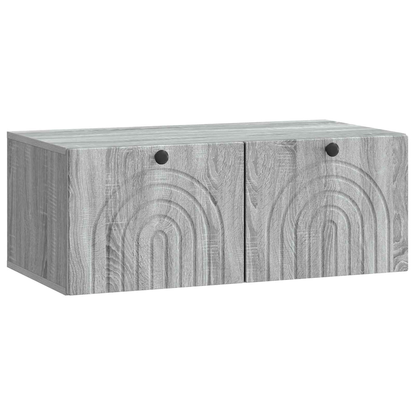 Wall-Mounted TV Cabinet Grey Sonoma 78.5 x 41 x 30 cm