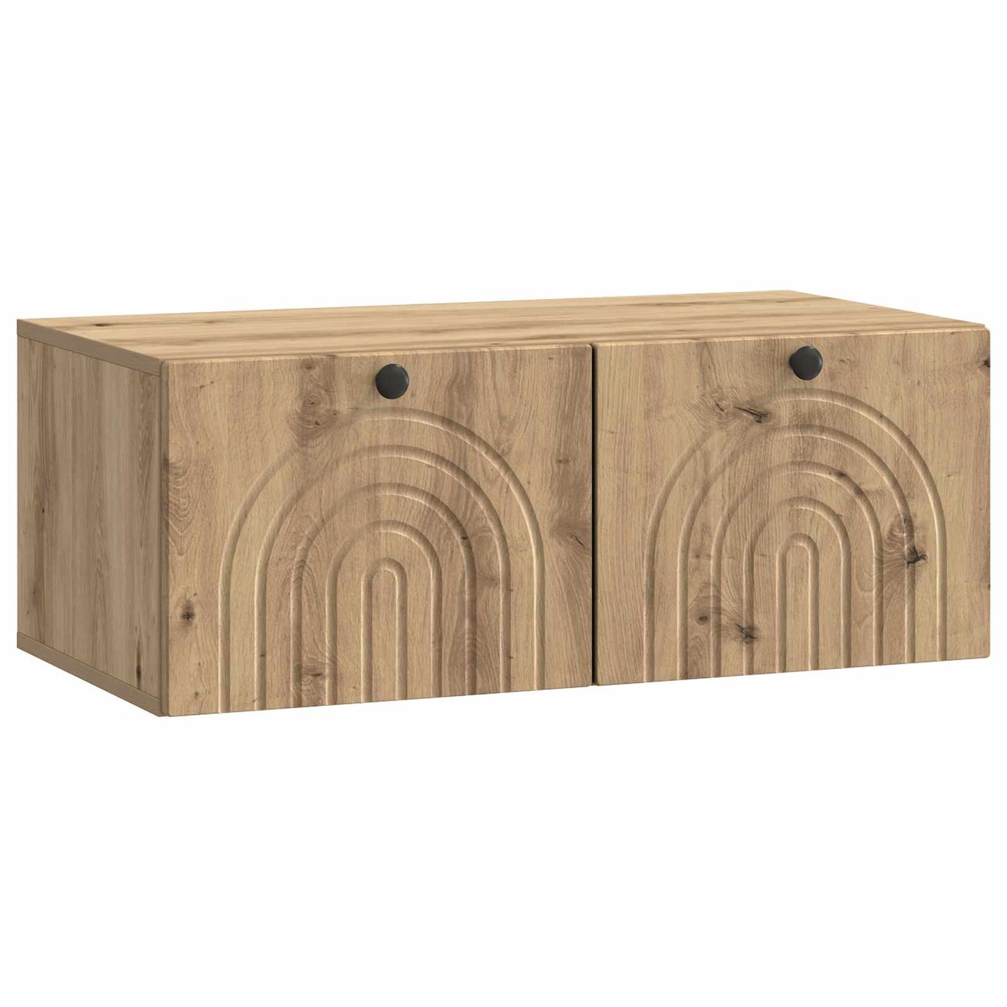 Wall-Mounted TV Cabinet 78.5 x 41 x 30 cm Artisan Oak