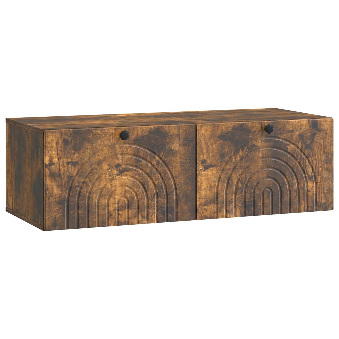 Wall-Mounted TV Cabinet Wall-mounted Smoked Oak 99 x 41 x 30 cm