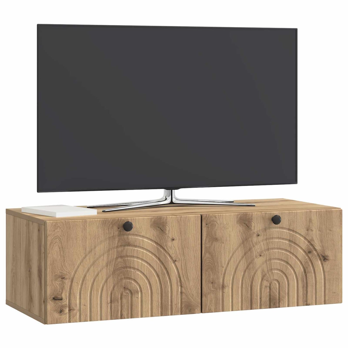 Wall-Mounted TV Cabinet 99 x 41 x 30 cm Artisan Oak