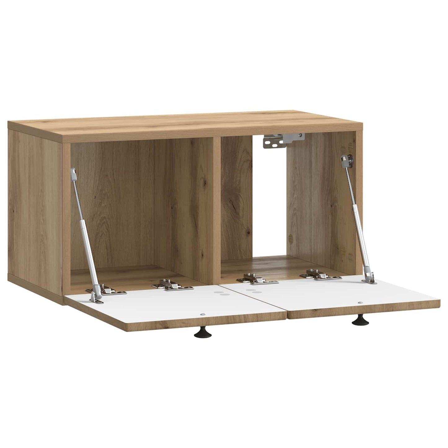 Wall-Mounted TV Cabinet 59.5 x 31 x 30 cm Artisan Oak