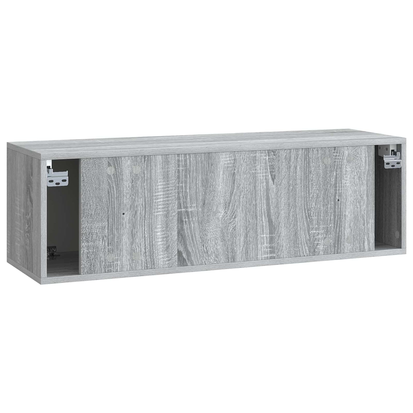 Wall-Mounted TV Cabinet Grey Sonoma 98 x 31 x 30 cm