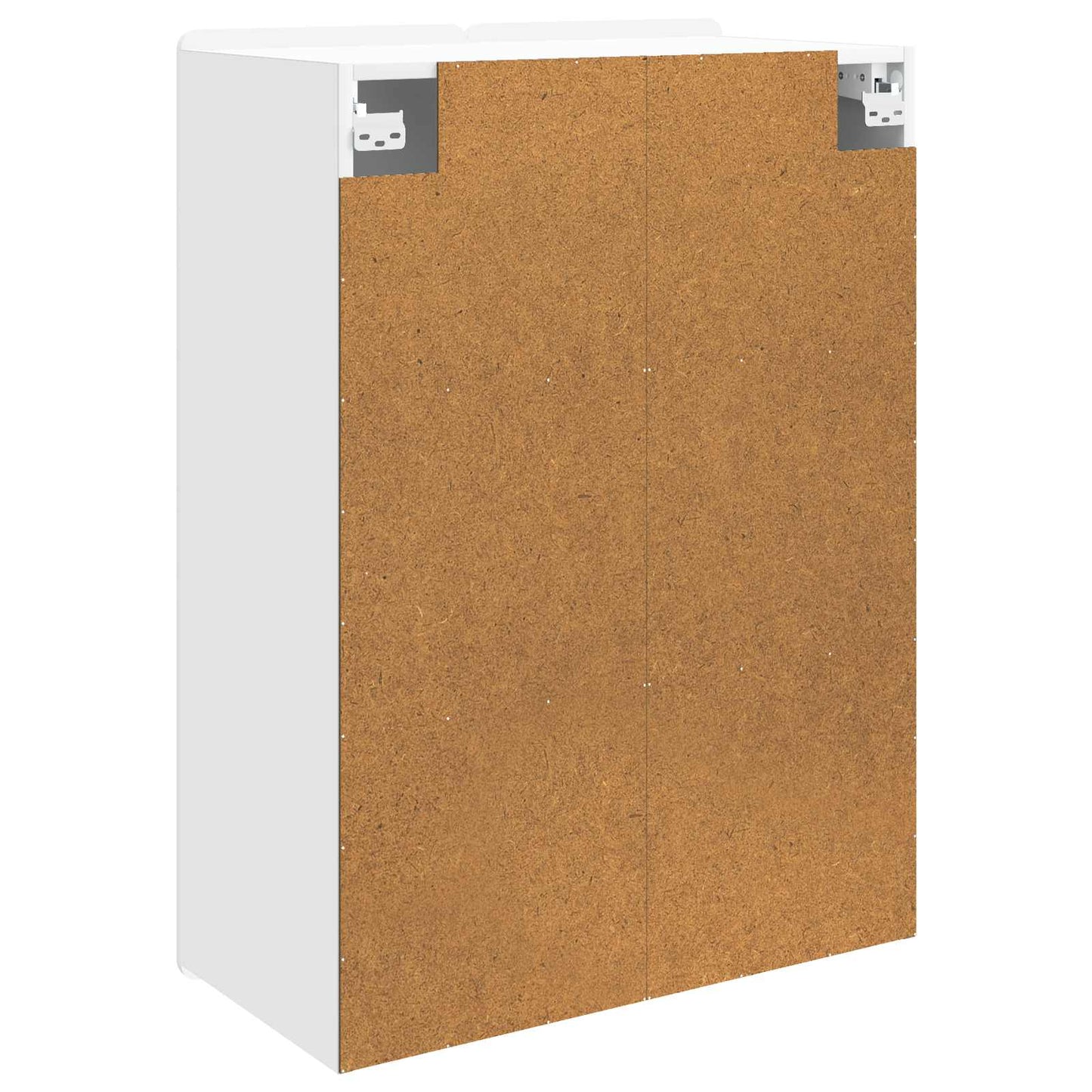 Wall-Mounted Cabinet White 66 x 34.5 x 92 cm Engineered Wood