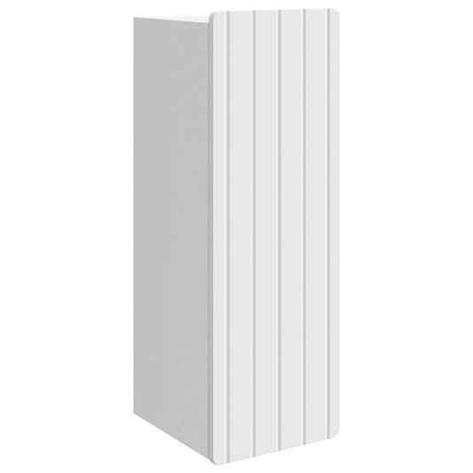 Wall-Mounted Cabinet White 33 x 34.5 x 94 cm Engineered Wood