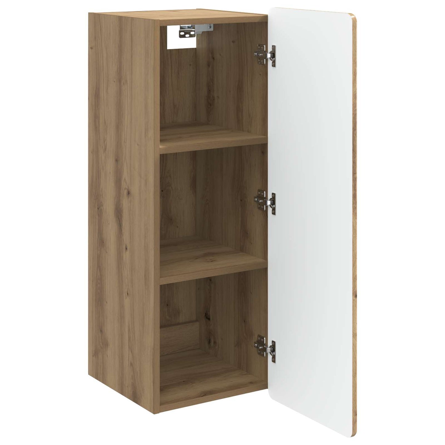 Wall-Mounted Cabinet 33 x 34.5 x 94 cm Engineered Wood
