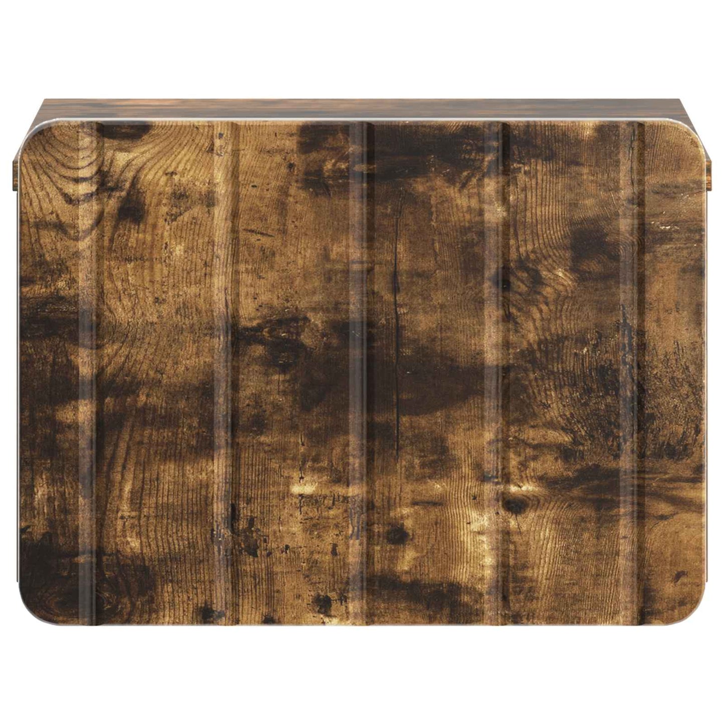Wall-Mounted Bedside Cabinet Smoked Oak 33 x 34.5 x 24 cm