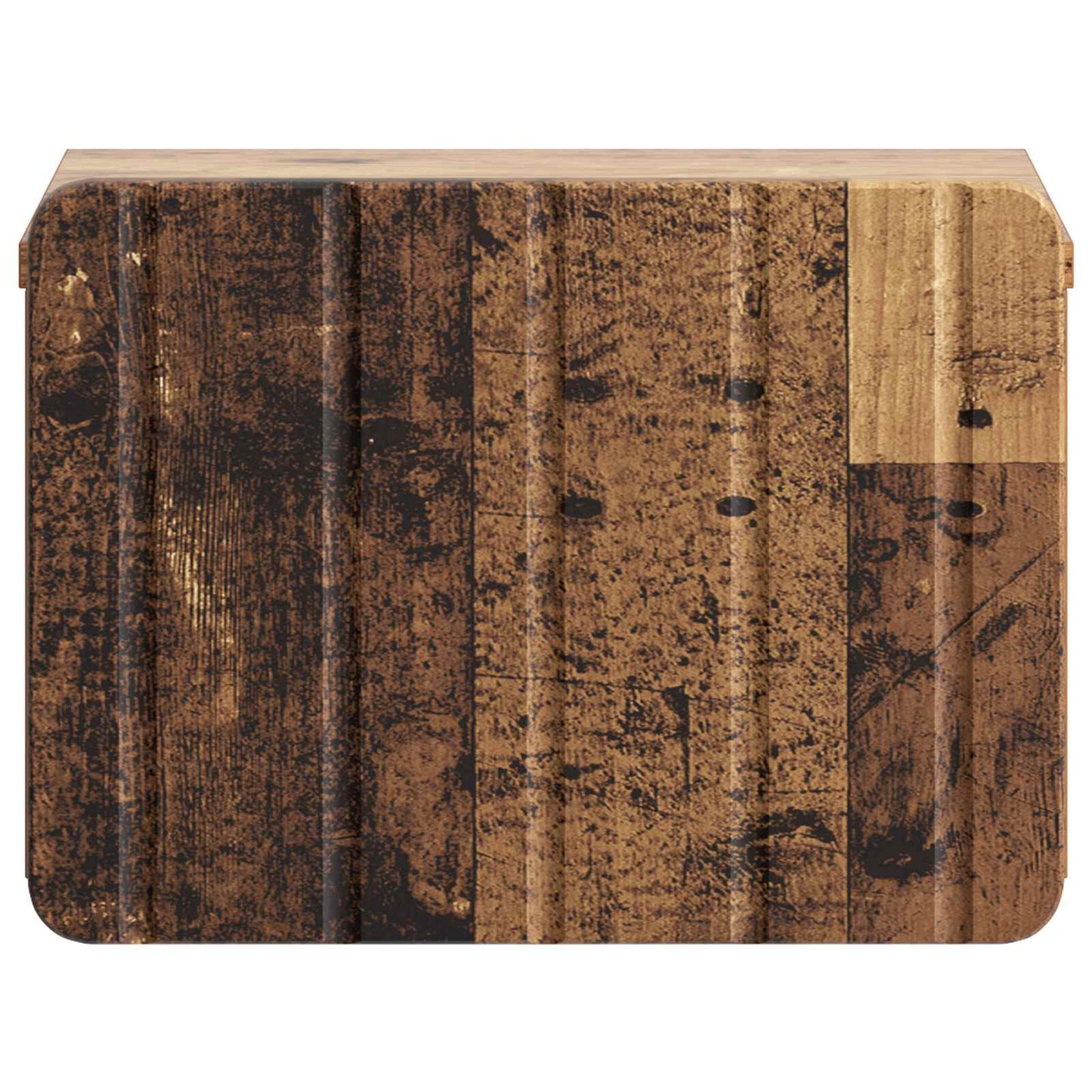 Wall-Mounted Bedside Cabinet 2 pcs Old Wood 33 x 34.5 x 24 cm