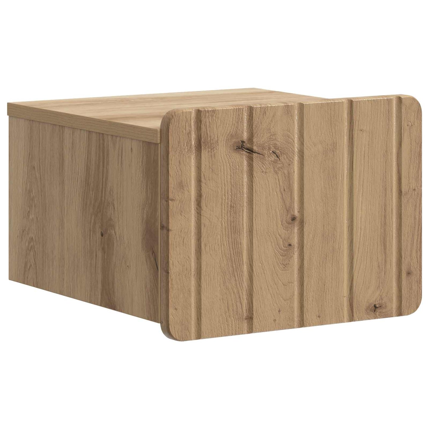 Wall-Mounted Bedside Cabinet 2 pcs Artisan Oak Engineered Wood