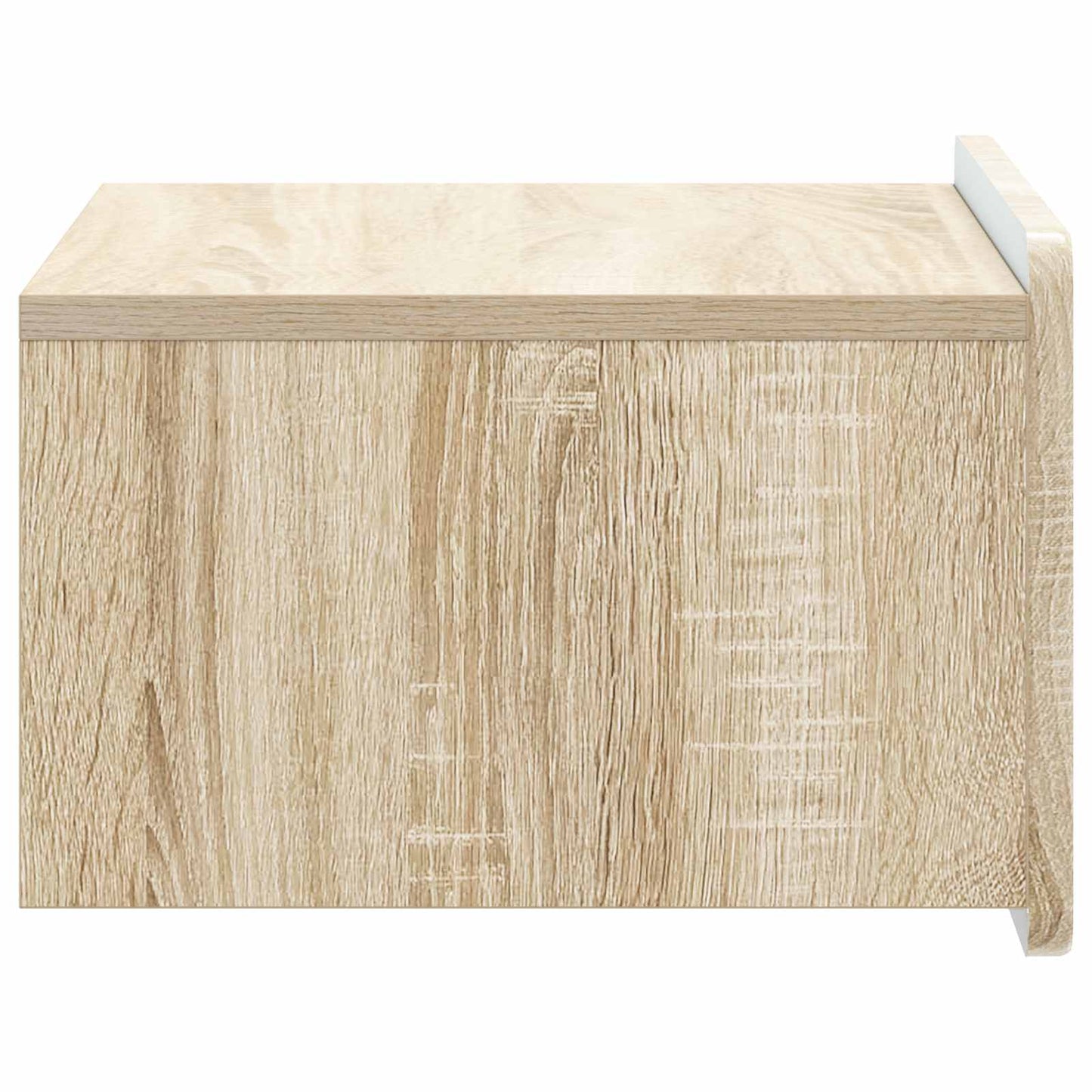 Wall-Mounted Bedside Cabinet Sonoma Oak 49 x 34.5 x 24 cm