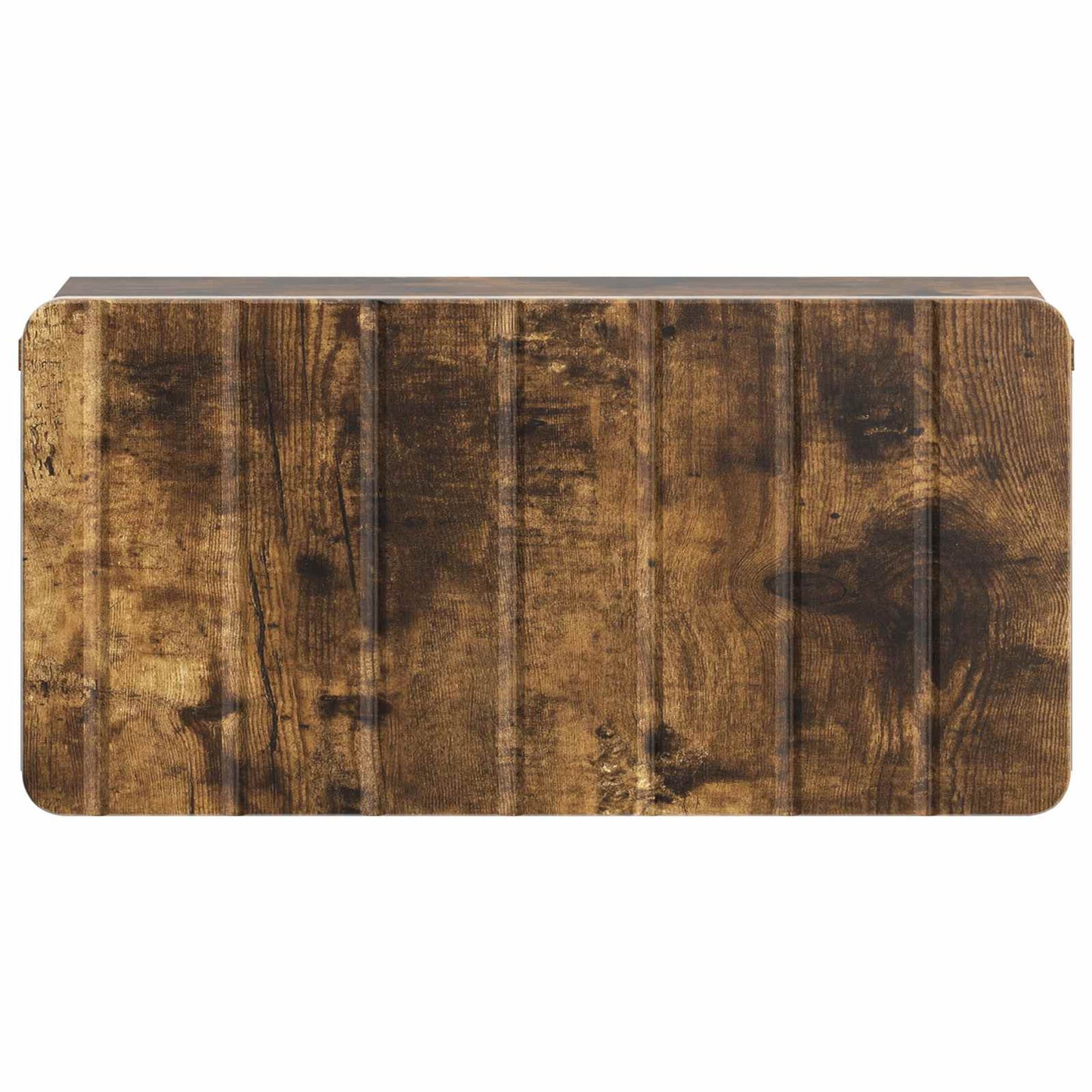 Wall-Mounted Bedside Cabinet Smoked Oak 49 x 34.5 x 24 cm