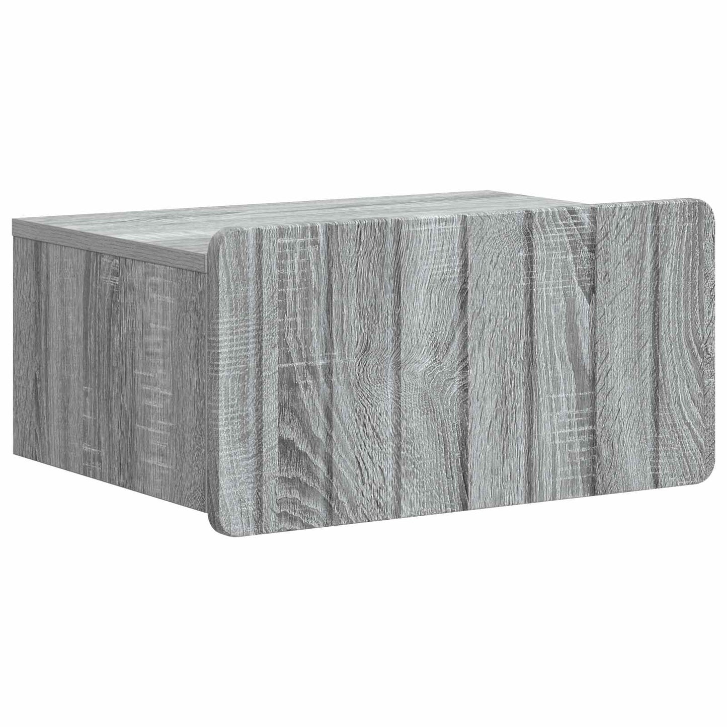 Wall-Mounted Bedside Cabinet 2 pcs Grey Sonoma Engineered Wood