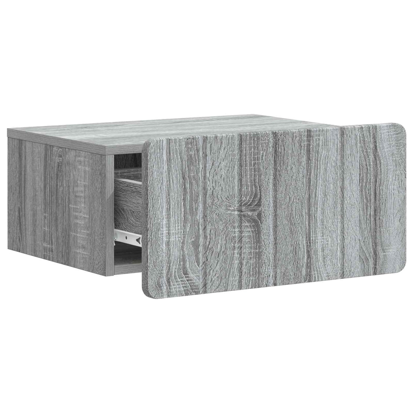 Wall-Mounted Bedside Cabinet 2 pcs Grey Sonoma Engineered Wood