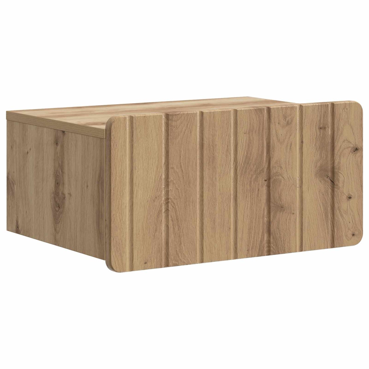 Wall-Mounted Bedside Cabinet 2 pcs Artisan Oak Engineered Wood