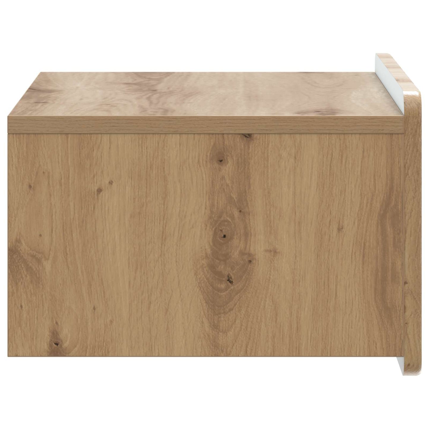 Wall-Mounted Bedside Cabinet 2 pcs Artisan Oak Engineered Wood
